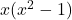  x (x^2 - 1) 