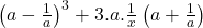 \left(a - \frac1a\right)^3 + 3.a.\frac1x\left(a + \frac1a\right) 