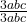  \frac{3abc }{3abc} 