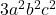 3a^2 b^2 c^2