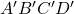  A'B'C'D' 