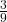 \frac39 