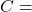  C = ৯ 
