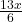 \frac{13x}{6}