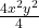  \frac{4x^2y^2}4 
