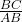 \frac{BC}{AB}