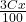 \frac{3Cx}{100}