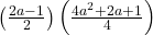  \left(\frac{2a-1}2\right)\left(\frac{4a^2+2a+1}4\right) 