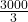\frac{3000}{3}