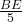  \frac{BE}{5}