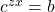 c^{zx}=b\\