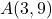  A(3, 9) 