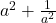  a^2 + \frac{1}{a^2} 