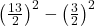  \left(\frac{13}2\right)^2-\left(\frac{3}2\right)^2 