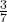 \frac{3}{7} 