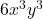 6x^3 y^3