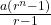  \frac{a\left(r^n-1\right)}{r-1} 