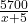 \frac{5700}{x + 5}