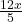  \frac{12 x}{5}