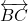 \overleftrightarrow{BC}