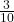 \frac{3}{10} 