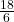 \frac{18}{6}
