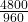 \frac{4800}{960}