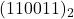 (110011)_2