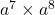  a^7 \times a^8 