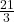 \frac{21}{3}