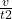 \frac{v}{ t2}