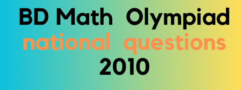 math Olympiad questions