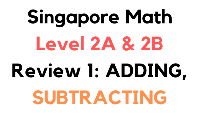 Review 1: ADDING - SUBTRACTING