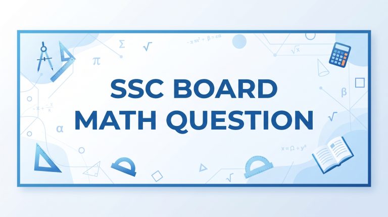 SSC Board Math Question